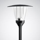 Post-top luminaires 985 CLO (normal) Lens Black ET 34W 3800lm 70 asymmetric wide (AB2L) IP23 IK04 5 SDCM 6725340