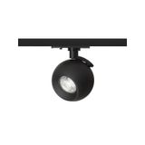 SIENA for 1-circuit tracks black 230V LED GU10 9W