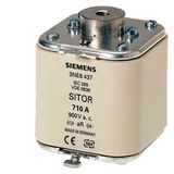 SITOR fuse link, with female thread on both sides, NH3, In: 450 A, aR