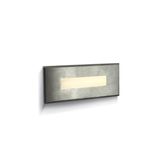 SS316 WALL RECESSED 5W WW IP65 230V