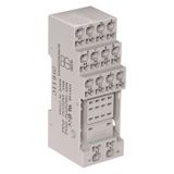 Relay Socket 14-Pin DIN Rail Mounting