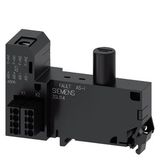 AS-Interface module, 2 safe inputs, 1 LED, red, push-in