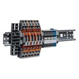 Transformer test terminal, universZ, 14-pole, 1.5-6mm²