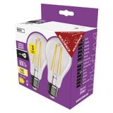 LED Bulb Filament A60 / E27 / 5.9 W (60 W) / 806 lm / warm white