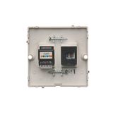 Touch panel 3 modules, Modul 1: 2 horizontal touch fields, Module 2: 2 horizontal touch fields, Module 3: 2 vertical touch fields, Fixing: horizontal, Frozen lava
