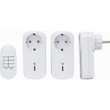 RF adapt set, white, 3+1