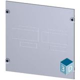 Masking frame 3VA13 (400 A), 3VA14 (630 A), 3VA23 (400 A), 3VA24 (630 A), 4-pole,