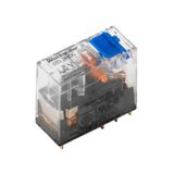 RIDERSERIES RCI, Relay, Number of contacts: 1,  CO contact AgNi, Rated control voltage: 48 V DC, Continuous current: 16 A, Plug-in connection, Test button available: Yes