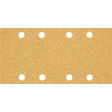 EXPERT C47 Sandpaper with 8 holes for Orbital Sanders 93 x 186 mm, G 4 5-pc