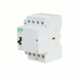 Modular contactor with manual control, rail mounting, 4NO contacts, 63A 3 modules 4NO contacts; ST63-40-M