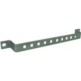 Earthing busbar StSt f. equipotential bonding w. 1 x 10 terminals