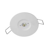 PANLUX LED lamp CARPO CORRIDOR 3W 300lm 3h emergency built-in IP20