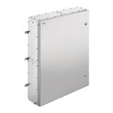 Klippon TB QL (Terminal Box - Quarter Lock), Empty enclosure, stainless steel enclosure, Height: 980 mm, Width: 740 mm, Depth: 200 mm, Material: Stainless steel 1.4404 (316L), electropolished, silver