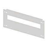 Slotted front plate 420mm G4 sheet steel, 20MW