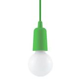 Hanging lamp DIEGO 1 green E27 1x60W IP20