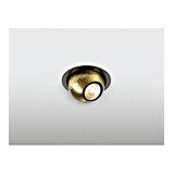 DYSKO, recessed CL round, PHASE, 2700K, 6.4W, 36ø, bl/gold