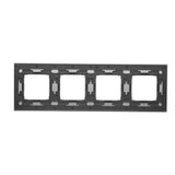 Switch with motion sensor and relay, black matt