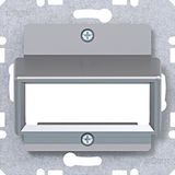 Central plate for RDM single module, A.x/C.x/S.x/B.x/Q.x/K.x titanium