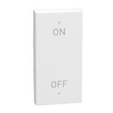 LIGHT NOW KEY COVER ON-OFF 1M WHITE