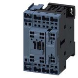 Contactor, AC-1, 50 A/400 V/40 °C, S0, 4-pole, 24 V AC/50 Hz, 1 NO+1 NC