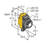 Ultrasonic Sensor diffuse mode sensor   QS18UNAQ7