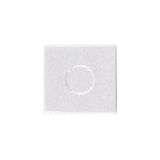 End cap for PW without hole, white, 1pc