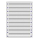 Modular chassis 4-28K, 9-rows, complete