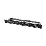 preLink DC-Panel 19" 1U 48x RJ45 Cat.6a, AWG 24-22