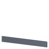 SIVACON, mounting plate, mounting with bracket, H: 100 mm, W: 900 mm, zinc-plated The SIVACON