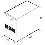 Battery box 72 V 40 Ah