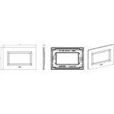 PLACCA IN ALLUMINIO ANTRAC.SPAZ.4M