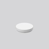 Replacement glass, moulded glass D 230 H 51 colour: white