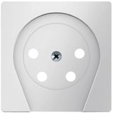 Centre plate for PTT soc. out. "Netherl+s", Q.1/Q.3, p. white velvety