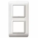 44 MOULDED FR.PLATE WHITE      2+2M