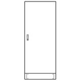 Leerverteiler 3-Feld, 2000x820x300mm mit Sockel, 1-trig