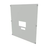 ProfiSNAP Front Plate, for enclosure width 800mm, H=800mm, prepared fo