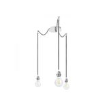 KOMBIX 3 pendant set WB+BC+CHF 230V LED E27 3x15W