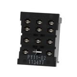 Socket, back-connecting, 11-pin, PCB terminals PY  1277C