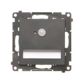 LED luminaire with motion sensor, 230V, (module), black matt