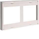 Assembly unit, univers N, 300x500mm, for 4 NH00 fuse load on DIN rail