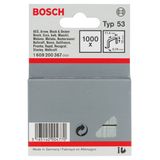 Fine wire staple, type 53 11.4 x 0.74 x 12 mm