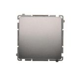 Light push button, (module), 10AX, quick connection, Inox, metallized