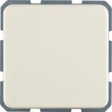 WCD RA with hinged cover IP44 flush-mounted, white