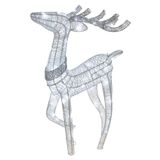 LED Christmas 3D Room, 76 cm, Indoor, Cool White, Timer