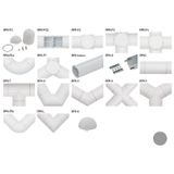 RPK F 2D corner cube - white