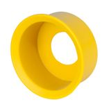 Yellow guard for mushroom push-button Ø 30