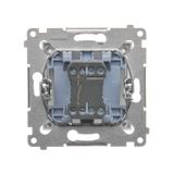 Electronic bell, Silver matt, metalic