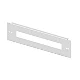 Slotted front Plate 495mm G3 Sheet Steel, 20MW for AC
