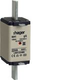 NH1-Fuse-link 224A 500V gG twin-Indicator insulated gripping lugs