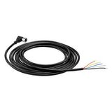 POL0C5.40/STD - Connection cable; for magnetic valve MVL; length 4 m; temperature range -40...105 °C, 90 degree angled
